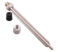 Elemento Riscaldante Acqua 220V DN25 for Scaldabagno Elettrico Acqua 2500W Tutto Acciaio Inossidabile 304(With accessoris)