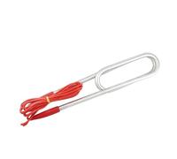 Elemento Riscaldante Ad Immersione 220V Elemento Riscaldante Acqua In Acciaio Inossidabile Doppio Tipo U Elemento Riscaldante Potenza 3KW/4KW (Color : 3M Wire, Size : 220V_4KW 390MM)