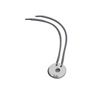 Elemento riscaldante circolare in ceramica MCH, riscaldatore in allumina ad alta temperatura OD14mm ID6mm, multitensione (3,7V-24V) 1 pz(24V 60W Temp ctrl)