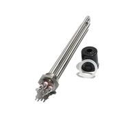 Elemento Riscaldante, Compatibile Con SNDHEATER, Elemento Riscaldante Solare For Acqua Con Filettatura DN25 32 Mm G1", 220 V, Dieci Resistenze, 1500 W, Con Tazza.(Without accessories,220V_4500W 310MM)