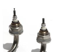 Elemento riscaldante curvo a U, 220 V/380 V, doppio riscaldamento ad acqua, 2-4 kW, riscaldamento M16/M18, 1 pezzo (M18 thread, 380 V_290 mm, 4 KW)