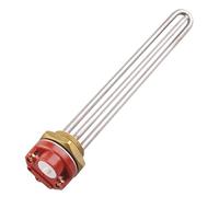 Elemento riscaldante dell'acqua con termostato Riscaldatore ad immersione con flangia in ottone con controllo della temperatura (Size : 48V 1KW heater only)