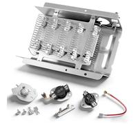 Elemento riscaldante di ricambio per asciugatrice Whirlpool Kenmore serie 70 80 Cabrio Roper Maytag Amana, adatto per modelli 3403585 WED4815EW1 NED4655EW1 WED5300SQ0, ecc