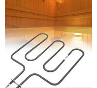 Elemento riscaldante elettrico 3u compatibile per stufa per sauna Elemento riscaldante per sauna a calore dritto in acciaio inossidabile 1