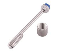 Elemento Riscaldante Elettrico For Acqua Di Tipo A Vite BSP Da 1" For Bollitore/serbatoio Scaldabagno Tubolare 1 KW 2 3 Riscaldamento Sicuro Ed Efficiente(C,3kw)