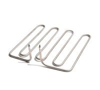 Elemento riscaldante elettrico SUS304 110V/220V/380V 1,5KW 4U/5U Tipo Resistenza tubolare for acqua e olio(305mm,380V)