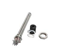 Elemento Riscaldante For Acqua Con Filettatura DN25 G1 120V 220V 2 Ten Riscaldatore Elettrico Con Coperchio 1500W 2500W 3500W 4500W 5500W(With nut,220v,3500W 280mm)