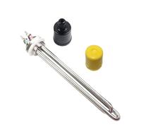 Elemento Riscaldante For Acqua, DN25 220 V SUS304 Riscaldatore A Immersione 1" BSP 32 Mm Tubo Di Calore Tubolare Filettato 2,5 KW 3,5 KW 4,5 KW 5,5 KW(Heater Only,5.5KW)