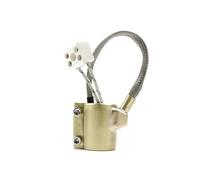 Elemento riscaldante for barilotto elettrico con diametro interno di 25 mm del riscaldatore a fascia in ottone for macchina a iniezione (Size : 220v, Color : ID25x25 90W)