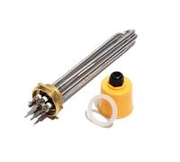 Elemento Riscaldante For Riscaldatore A Immersione DN40 Da 1,5" For Serbatoio Dell'acqua 380 V 3 KW 6 KW 12 KW(3pcs,380V_195L 3KW)