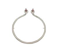 Elemento riscaldante in acciaio inossidabile 304 da 1 pezzo, 220 V, 3 kW, tipo circolare, scaldabagno for serbatoio/bollitore/caldaia(3KW 375MM)