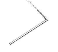 elemento riscaldante in acciaio inossidabile, Cavo in acciaio inossidabile SUS304 400W 800W 220V 200mm del riscaldatore a cartuccia ad angolo retto da 14 mm(800w L200mm)