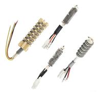 Elemento riscaldante in ceramica per stazione di saldatura adatto per 858D, 850A e altri modelli (D)