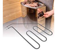 Elemento Riscaldante per Sauna Tubo Dritto Resistente alle Alte Temperature per Componente della Stufa per Sauna, Ottimo Sostituto per Casa, Hotel, Centro Fitness (SAV-1500W)