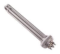 Elemento riscaldante per scaldabagno Parti for scaldabagno 220V / 380V 6KW DN32 SUS304 Filettatura Sostituzione Tubo di Riscaldamento Resistenza Riscaldamento Elettrico Elemento Riscaldante