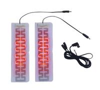 Elemento riscaldante per soletta interna - Elemento riscaldante elettrico a doppia funzione in fibra di carbonio | Soletta riscaldante fai da te 5V, Ginocchiera, Scaldacollo, Supporto Della Vita | El