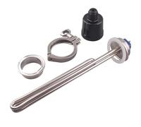 Elemento Riscaldante Tri-Clamp 240V 2500W 3500W 4500W 5500W Riscaldatore Ad Immersione Ripiegabile Da 2"Pollici In SUS304 For La Produzione Di Birra Serbatoio Acqua Naturale(Set-3,2.5kw)