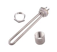 Elemento Riscaldante Tubolare DN25, For Scaldabagno Elettrico A Corrente Continua, Caldaia A Immersione, Tappo A Vite, Con Filettatura BSP Da 1", 220 V, 750 W, 1 KW, 1,5 KW(3pcs,1500w)