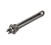 Elemento scaldabagno, Elemento riscaldante DC48V in acciaio inossidabile for acqua ad immersione con filettatura NPT/BSP da 1" 1500 W Tutti 304SUS(Npt)