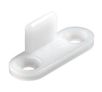 Elemento scorrevole per guida a pavimento Hettich bianco Bianco