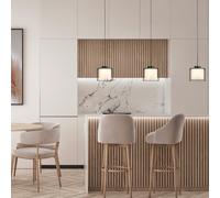 Elements by Bankamp KLARA lampada a sospensione 3 luci, LED, 20650/3-15, KLARA [Lampade per Interni > Lampade a Sospensione]