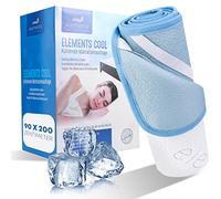Elements Cool topper per materasso raffreddante tappetino di raffreddamento per letti topper per materassi raffreddante sotto il letto adatto per persone sudate lavabile fino a 30 gradi (100x190)