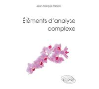 Éléments d’analyse complexe: Licence de mathématiques