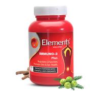 Elements Herbals Immuno-3 Plus 60 Veg Caps Rasayana antiossidante spedizione ...