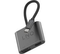 Hub Linq 4in1 da USB-C a USB-C/ USB-A/ HDMI/ VGA