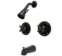 Elements of Design EB665AX Rubinetto per vasca e doccia con regolazione del volume, bronzo lucidato a olio