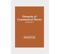 Elements of Grammatical Theory (2)
