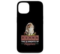 Elements of Happiness - Mini Holland Lop Bunny Rabbit Lover Custodia per iPhone 13