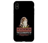 Elements of Happiness - Mini Holland Lop Bunny Rabbit Lover Custodia per iPhone XS Max