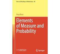 Elements of Measure and Probability