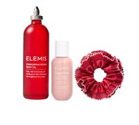 Elemis Idratante illuminante (60ml), olio corpo (100ml) + elastico