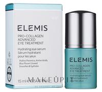 Elemis Pro-Collagen Advanced Eye Treatment siero notte antirughe da donna 15 ml