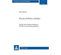 Elena Alvarez Procede del Padre y del Hijo (Tascabile)