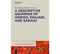 Elena Bashir Thomas J. A Descriptive Grammar of Hindko, Panjabi, and (Tascabile)