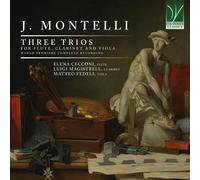 `ELENA CECCONI,LUIGI MAGIST... `THREE TRIOS FOR FLUTE,CLARINET,VIOLA` CD NUOVO