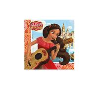 Procos-87468 Elena di Avalor Tovaglioli, Rosso, 33 x 2 x 33 cm, 87468