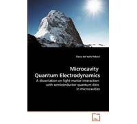 Elena Del Valle Reboul Microcavity Quantum Electrodynamics (Tascabile)