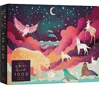 Elena Essex Puzzle natalizio con fantasma invernale, 1000 pezzi, puzzle da 1000 pezzi, dimensioni puzzle 70 x 50 cm