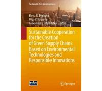 Elena G. Popkov Sustainable Cooperation for the Creation of Green Su (Tascabile)