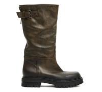 Elena Iachi - Vintage Tank Sole Boot - - Shoes - Donna - Marrone - 37 1/2 EU