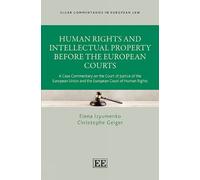 Elena Izyumenko Human Rights and Intellectual Property Before (Copertina rigida)