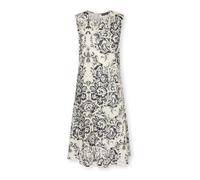 Elena Mirò - Abito in Popeline Stampato - - Dresses - Donna - Nero - L