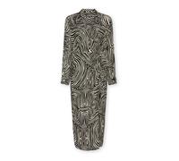 Elena Mirò - Abito in Viscosa Stampata - - Dresses - Donna - Nero - XL