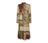 Elena Mirò - Abito lungo in raso stampato - - Dresses - Donna - Multicolore - M