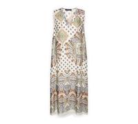 Elena Mirò - Abito lungo stampato - - Dresses - Donna - Beige - 5XL