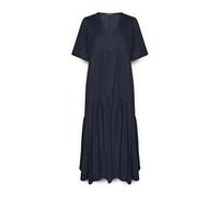 Elena Mirò - Abito Midi con Volant - - Dresses - Donna - Blu - XL